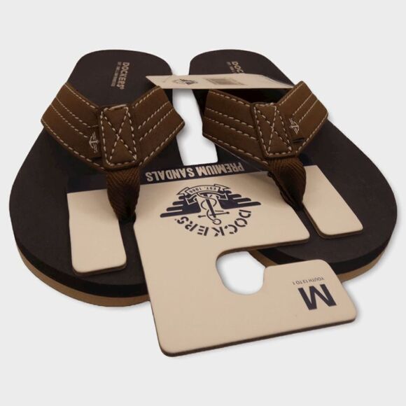 Docker's Premium Kids Brown Sandals M 13/1 - Picture 8 of 10